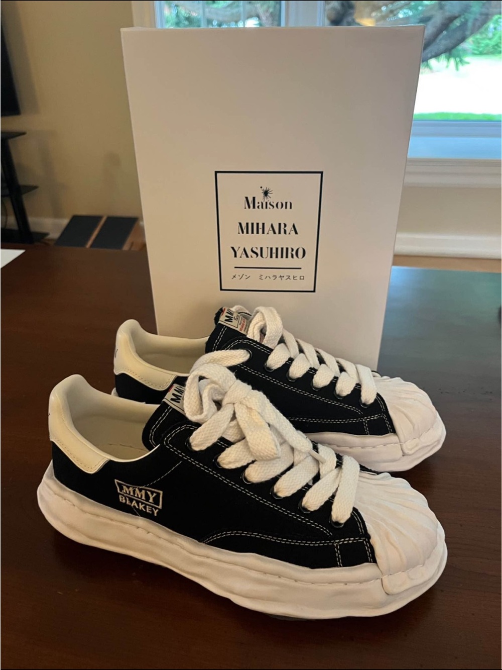 Maison Mihara Yasuhiro Blakey Sneakers Black Size 11/44